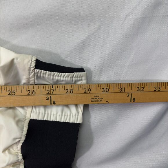 Gill Gilltex Sailing Pullover Jacket Men’s Large Cream Red Navy Vintage 80s - Picture 6 of 6